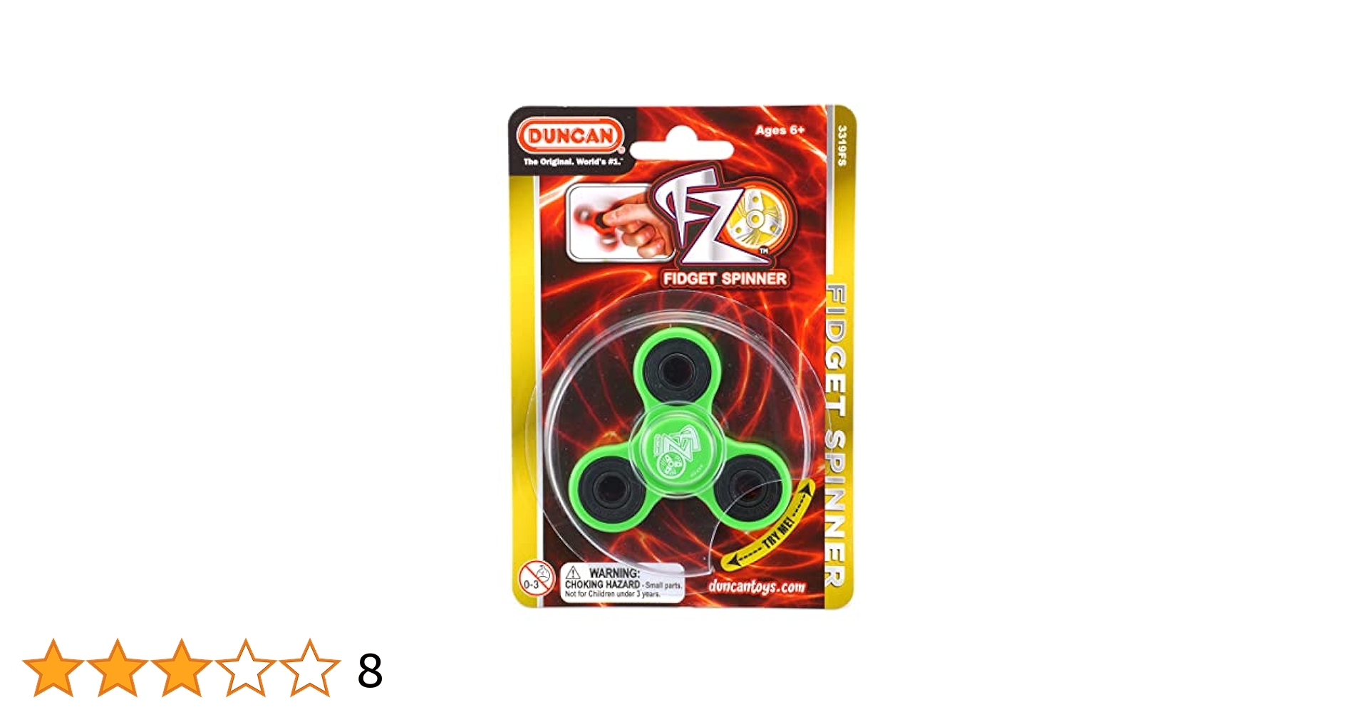 Amazon | ダンカン ハンドスピナー FZフィジェットスピナー