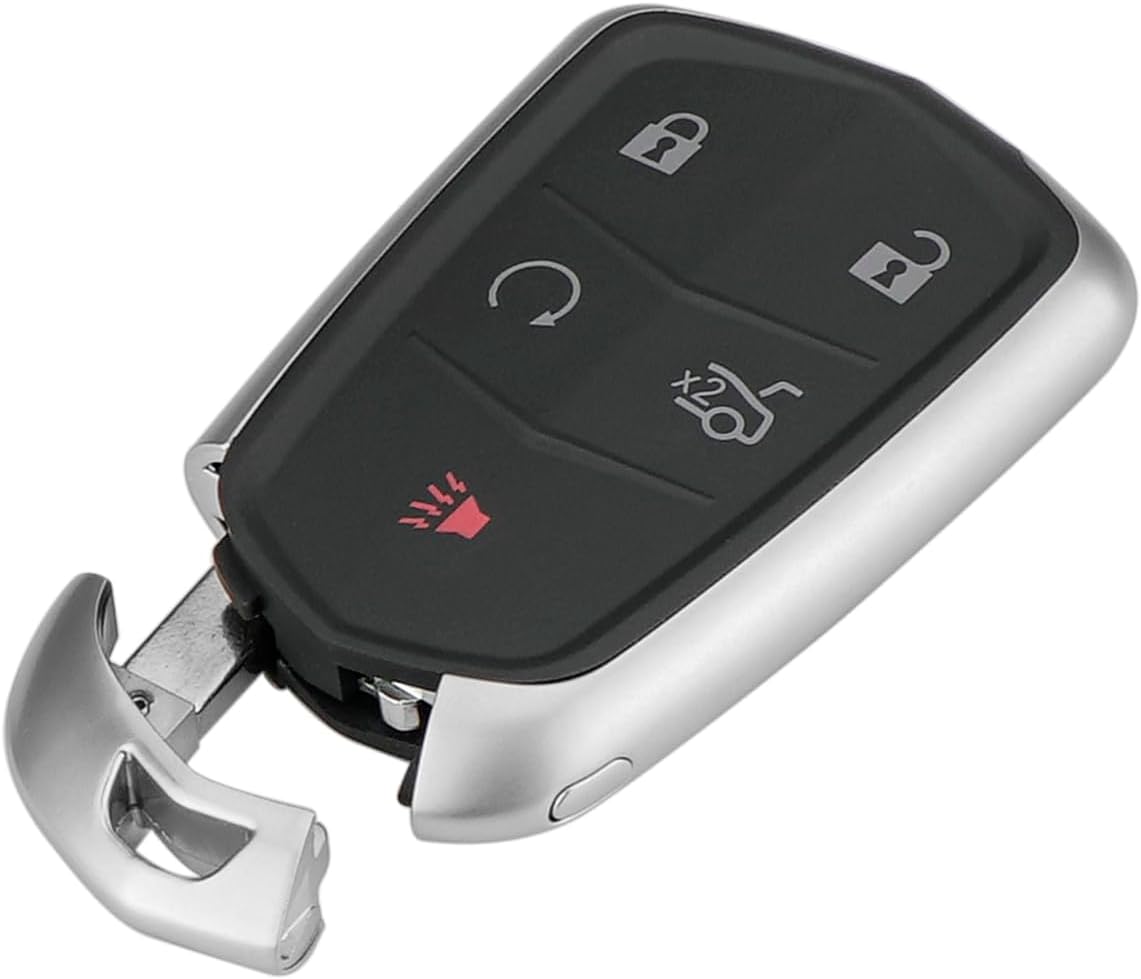 Key Fob Remote Replacement Fits for Cadillac ATS/CTS 2014-2017/Cadillac SRX/XTS/Escalade 2015 2016 2017 FCCID：（ HYQ2AB 315MHZ ） - Image 2