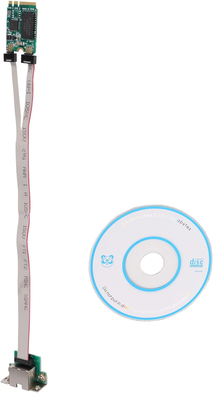 M.2 A+E Key 2.5G Ethernet LAN Card RTL8125B Industrial Control Network Card PCI Express Network Adapter