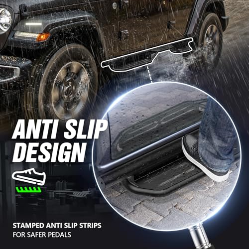 Estribos Laterales para Jeep Wrangler JL 2018-2026 miniatura 6