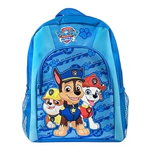 Paw Patrol Boys Backpack Chase Marshal Rubble