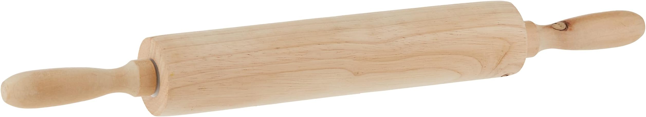 RAJ WOODEN ROLLING PIN, SMALL , BROWN, 42 cm, CWRP01, Cookie Roller , Pasta Roller , Fondant Roller , Pizza Roller , Tortilla Maker , Pie Maker , Bread , Belan