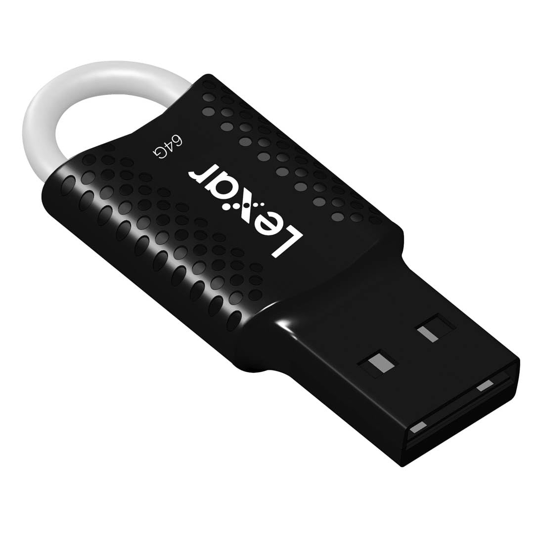 Lexar Jumpdrivea V40 64Gb Usb 2.0 Usb Bellek Siyah : Amazon.com.tr
