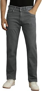 Peter England Men's Regular Fit Denim Jeans for Daily Casual Wear Price In India