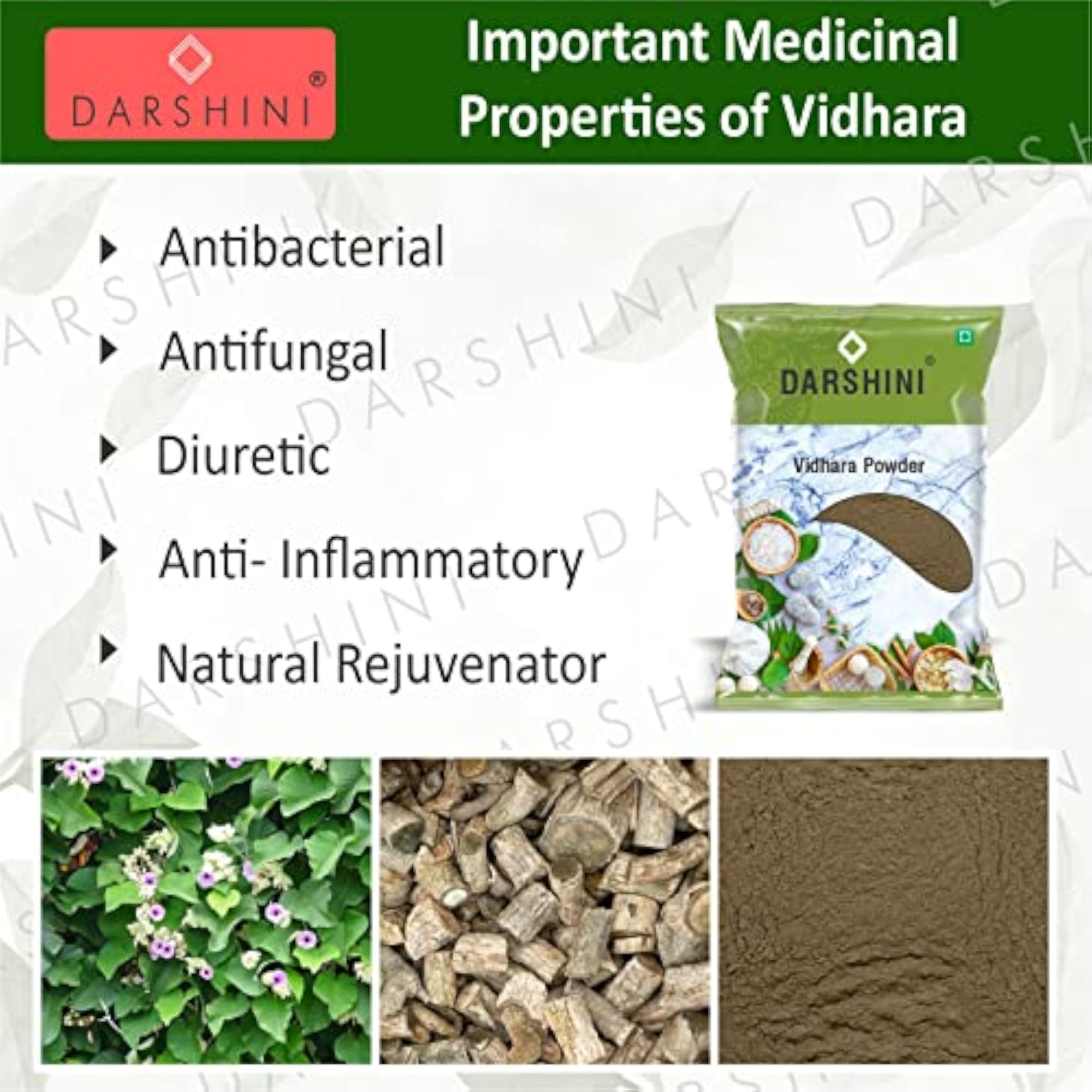 Darshini Vidhara Powder Pack of 2, 400g Total