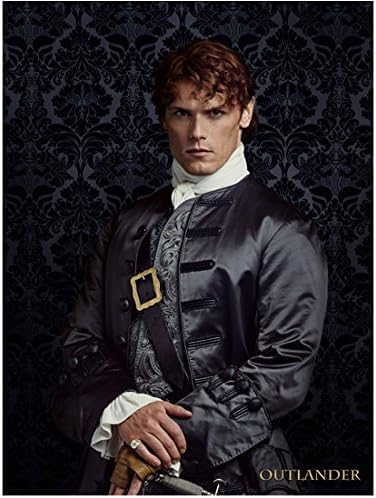 Sam Heughan as Jamie Fraser in Outlander Dressed Up Serious 8 x 10 inch Photo