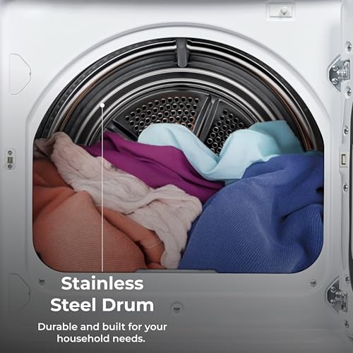 Kenmore 7.0 cu. ft. Front Load Gas Dryer-with Guard to Reduce Wrinkles & Static-Smart Sensor Drying-LED, White