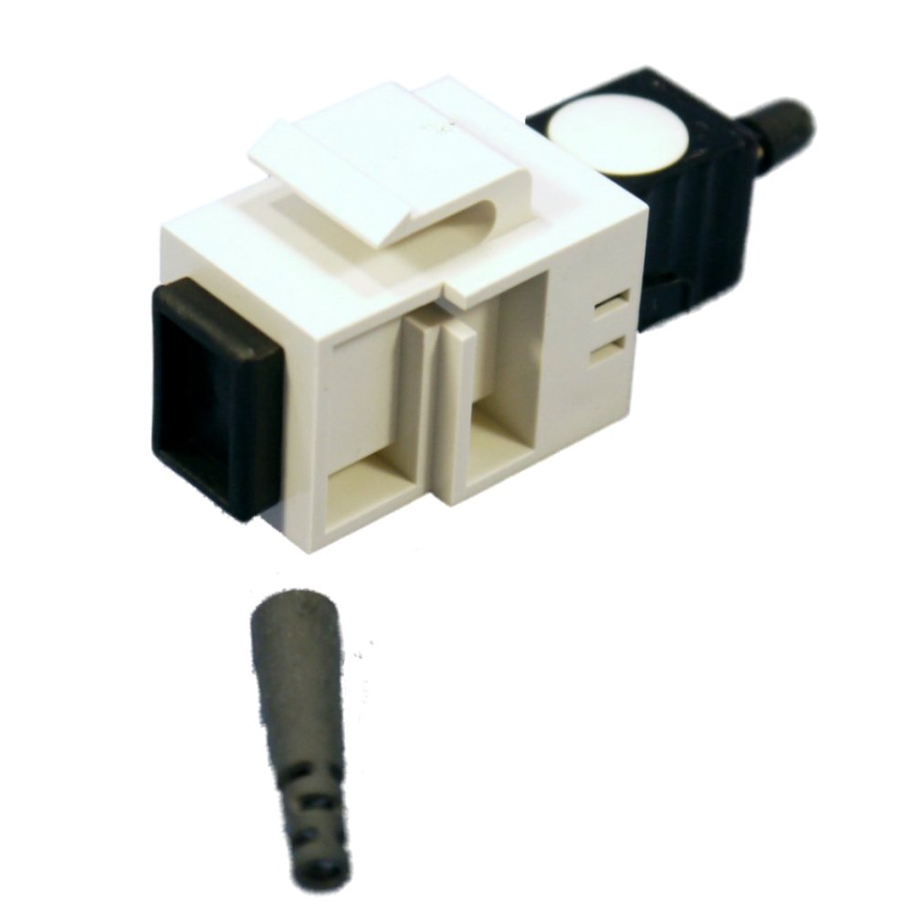 Connecteur jack fibre optique MT-RJ Leviton Spectro-link station de travail 49888