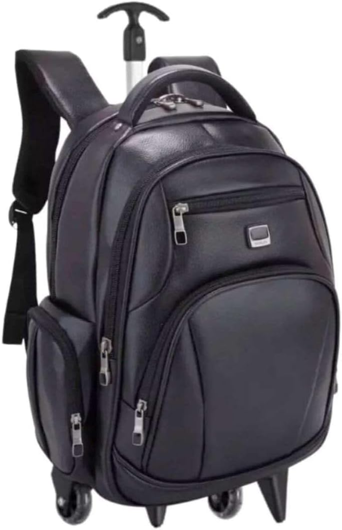 Mochila Bolsa Masculina Feminina Rodinhas Notebook Reforçada Escolar Viagem Trabalho Faculdade