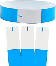 CINECE Wristbands, Disposable Events, Available in 9 Colors, 100/200/500/1000/2000 Sheets, Waterproof, Tear Resistant, Number of People, One Touch Installation, Suitable for Water Areas, Concerts, Amusement Parks, Re-Entry Management