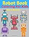 Robot Book Coloring for Kids: Word Search Activity Book Puzzle And Coloring For Adults & Kids