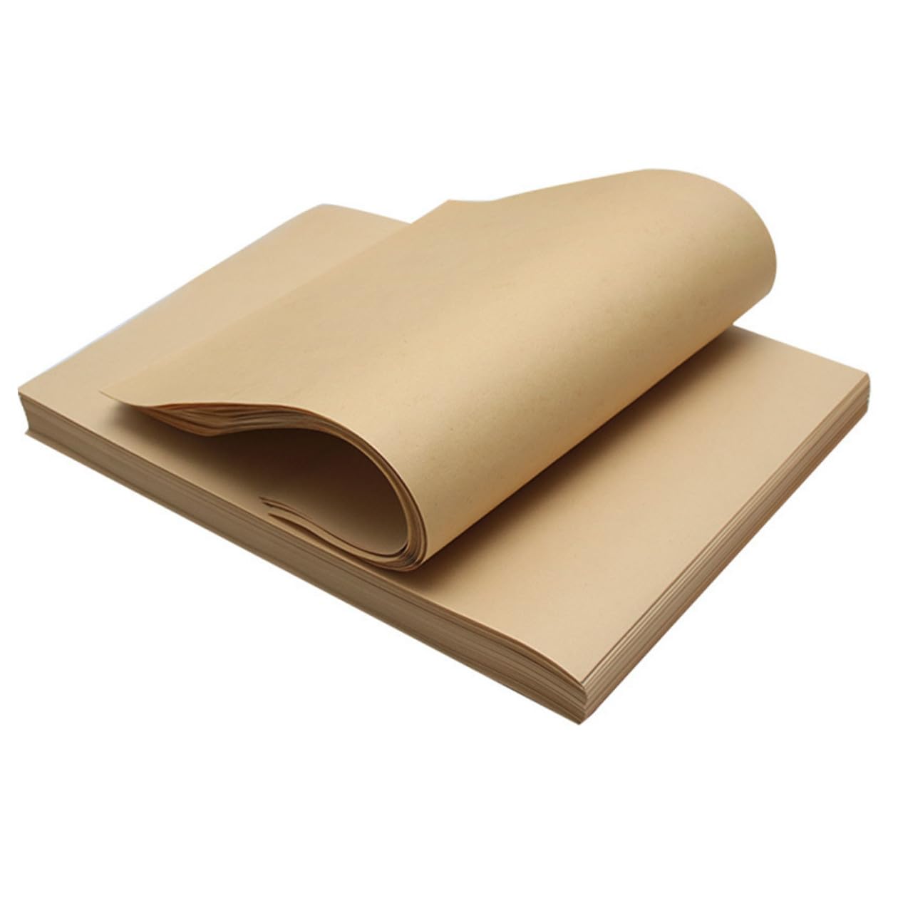 GARVALON Papel Para Envolver Alimentos 29x29 Cm 70 g Alta Densidad Antidesgarro Para Uso Alimentario Papel De Queso y Wraps Para Sándwiches Adecuado Para Cocina y Almacenamiento 300 Hojas Desechables