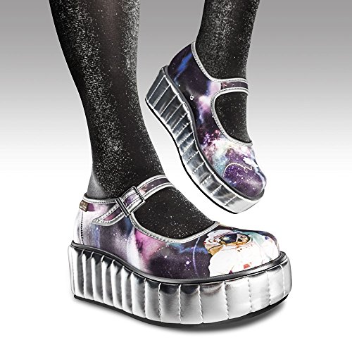 Image of Hot Chocolate Design Whimsical Women's Platform Mary Jane Shoes