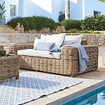 Loberon Sessel Camas Braun/Creme
