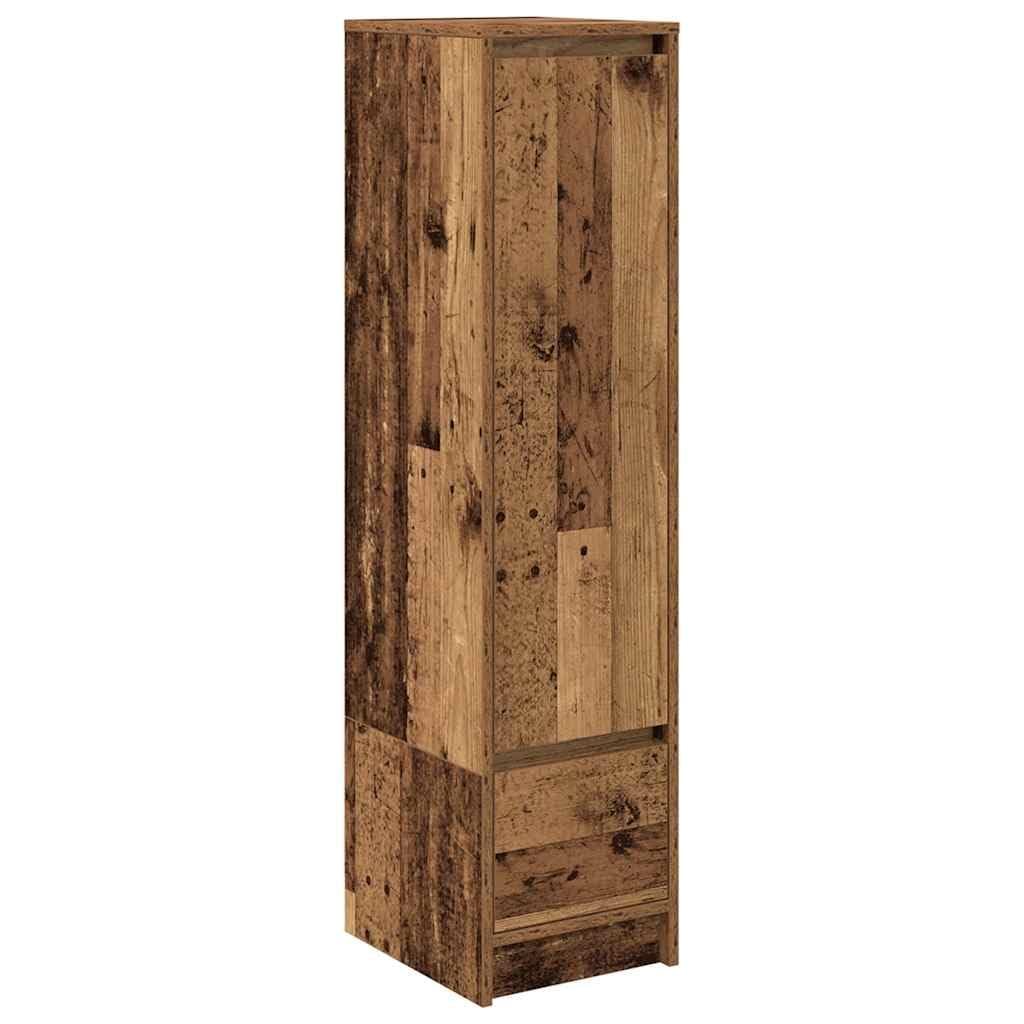 Vidaxl Highboard Old Wood 29.5X34x119.5 Cm Engineered Wood Cabinet