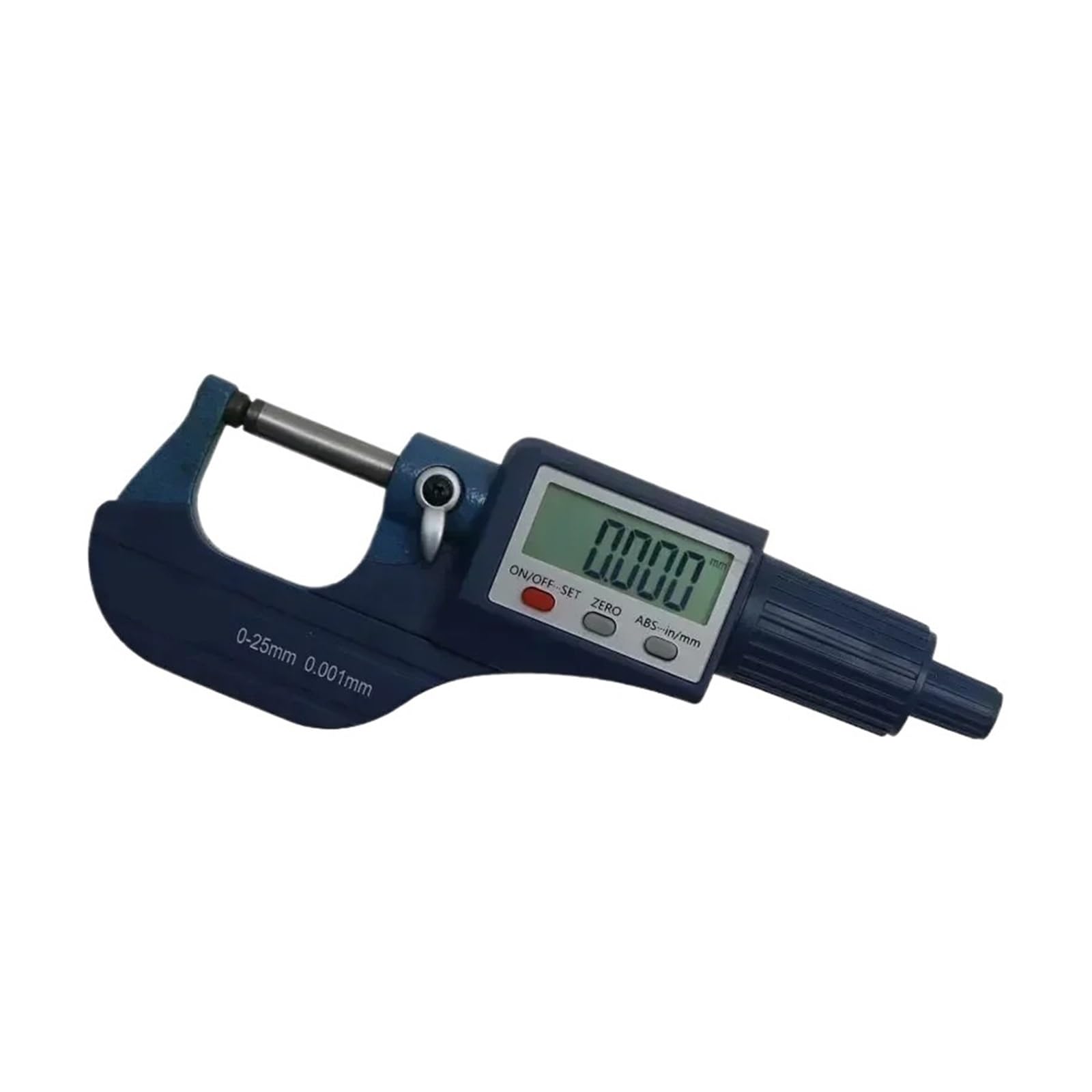Mikrometr zewnętrzny rurki z pojedynczą okrągłą głowicą 0-25/25-50/50-75/75-100 mm cyfrowy mikrometr zewnętrzny (0-25 mm)
