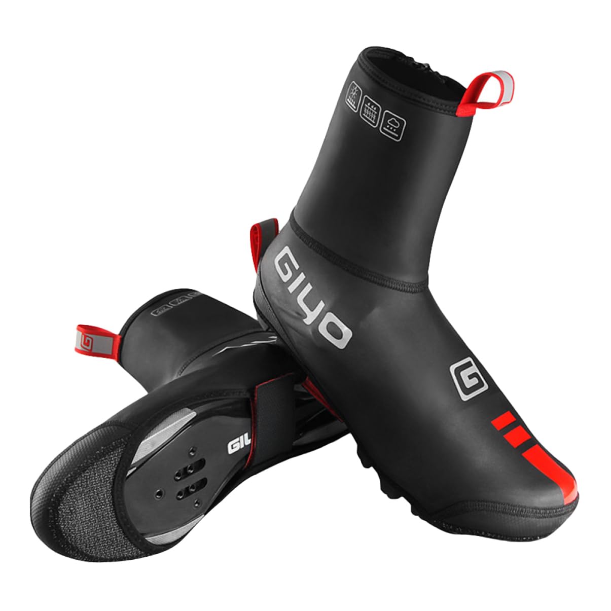 3 szt. Ochraniacze na buty MTB Outdoor Ochraniacze na buty Kolarstwo Termiczne ocieplacze Ochraniacze na buty MTB Excersise Bike Ochraniacze na buty rowerowe Ochraniacze na buty zewnętrzne do jazdy na