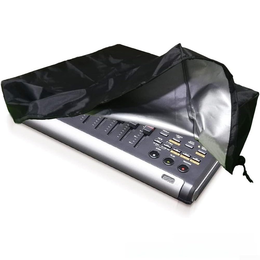 Tessuto Oxford Anti Statico Impermeabile Antipolvere Copertura di Protezione Solare Per Mixer Audio Protector Nero 52x40x8cm