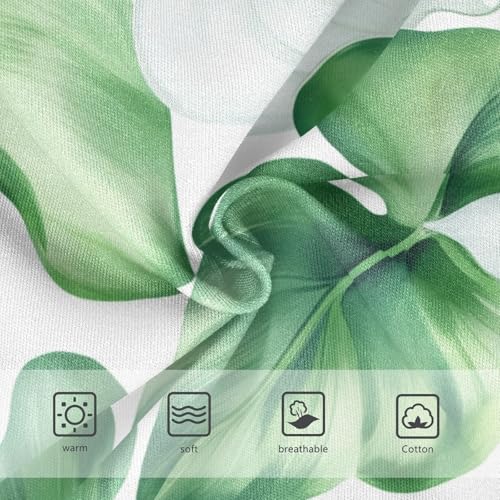 Cotton Girls Underwear Toddler White Calla Lilies Green Leaves Panties Little Girl Bright Briefs Kids Undies 2t3