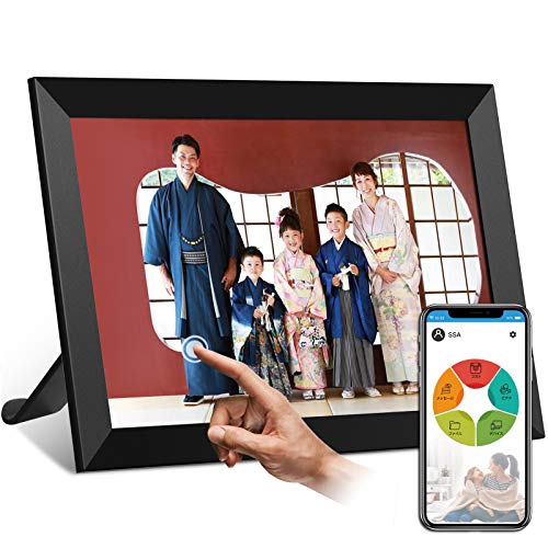 Amazon | moonka デジタルフォトフレーム 10.1インチ wifi 人感