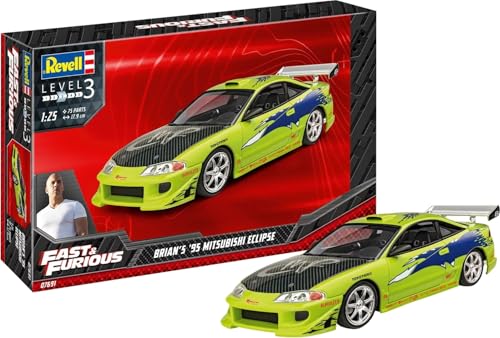 Revell Modellbausatz Fast & Furious I Brian's 1995 Mitsubishi Eclipse I...