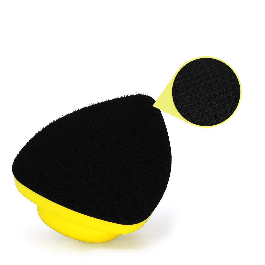 S SATC 2 PCS Sanding Blocks 3" Round Hook And Loop Sanding Block For