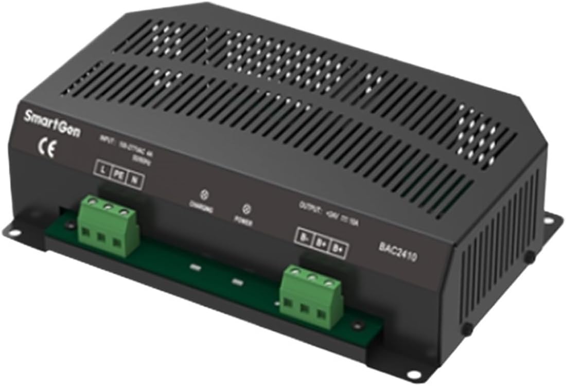 BAC2410 Generator Battery Charger 24V 10A Auto Intelligent Float Charging Adapter Module Genset Spare Parts Kit