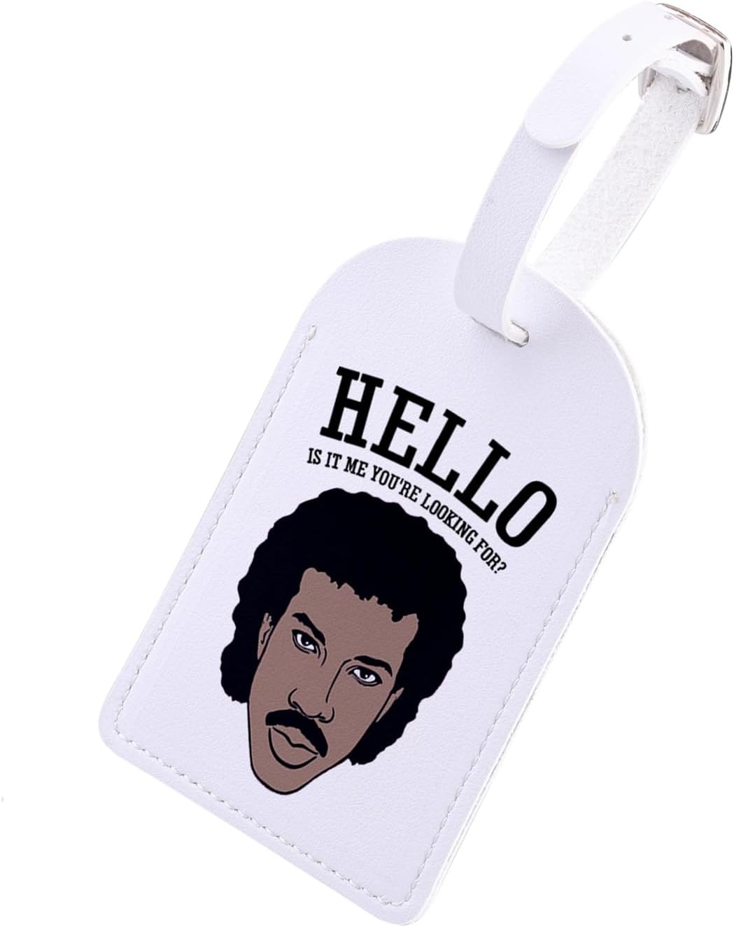 Hello is It Me You’re Looking for Gift Singer Inspired Humor Travel Tag Gift Travel Fans Luggage Tag (Looking for tag)