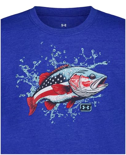 Image of Under Armour Boys' Short Sleeve Graphic T-Shirt, Soft & Comfortable, Outdoor Collection