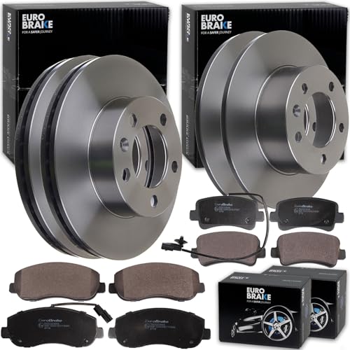 Eurobrake Bremsscheiben + Beläge vorne+hinten