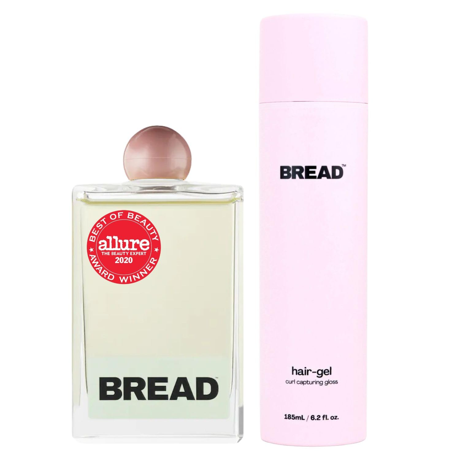 BreadBeauty Hot Girl Hair Essentials Bundle 2 | Hair Oil Everyday Gloss + Hair Gel Long Wear Curl Capturing Gloss | For Wavy, Coily, or Curly Hair