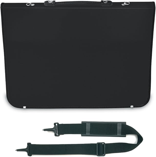 Artcare A3 Academy Portfolio-BLACK, Synthetic Material, 48x4x35 cm