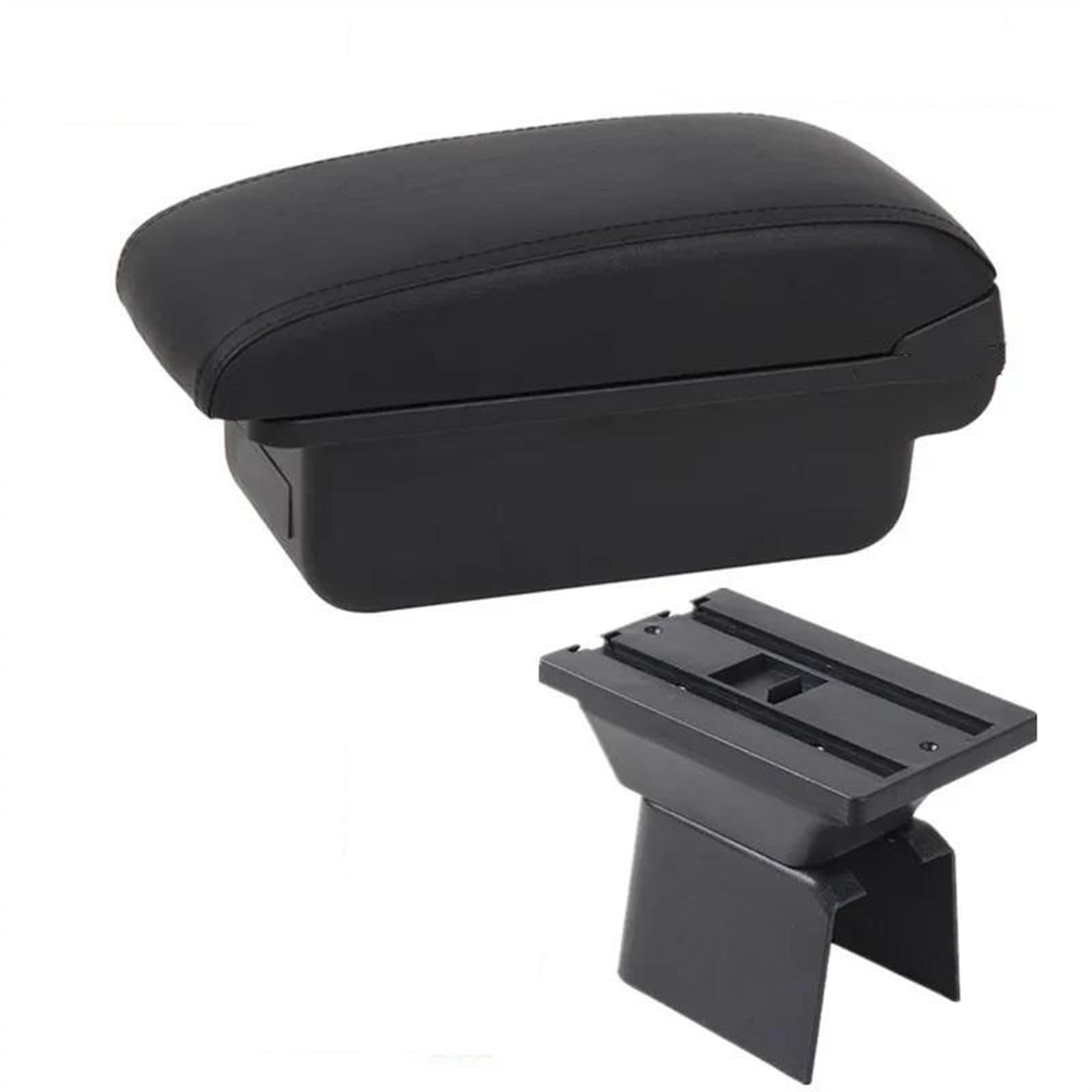 Ysdsls A Black Line No Usb Auto Armrest Box For Fusion 2002-2012 Car Center Storage With Usb
