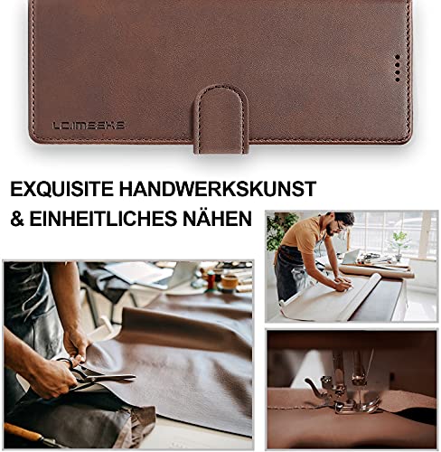 Custodia per Samsung Galaxy A52, 5G, in pelle