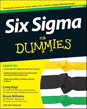 Six Sigma For Dummies, 2nd Edition 2nd Edition book cover