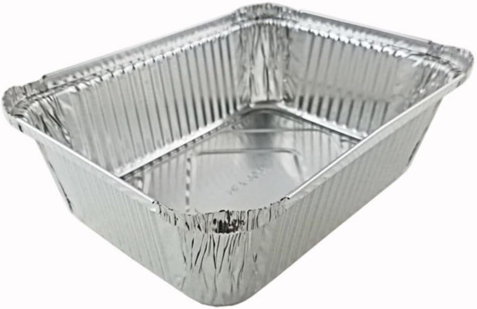 For Handi-Foil 5 lb.Oblong Deep For Entree Pan Disposable Aluminum Container 50/PK