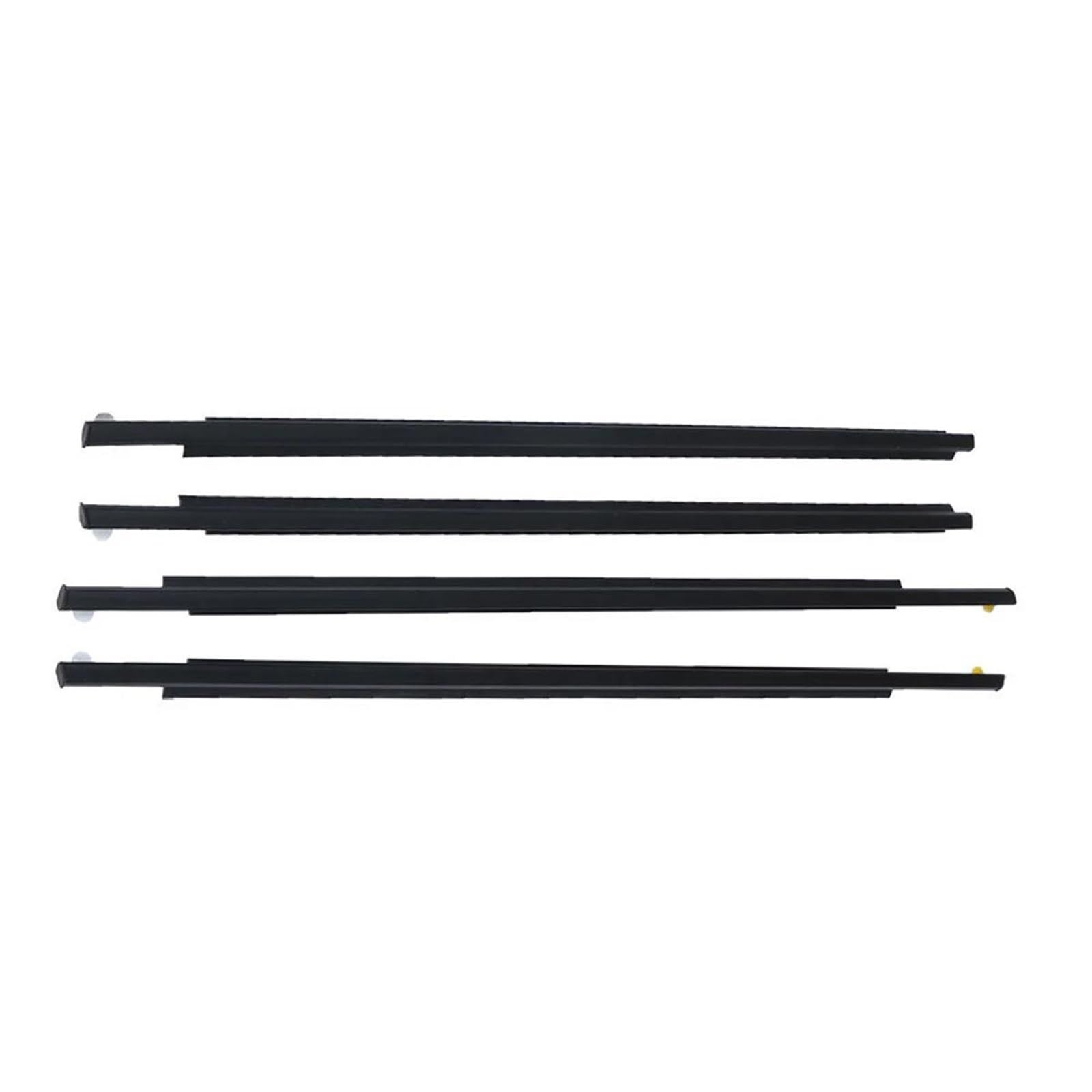 One Color Car Window Rubber Seal For Toyota For Prius Nhw20 2003-2009 Waterproof Car Outer Window Rubber Weatherstrip Window Weatherstrip