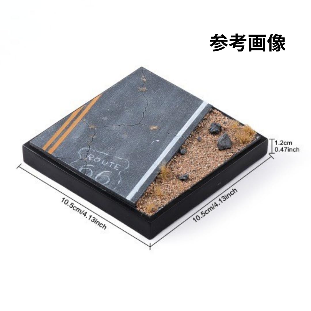 Amazon.co.jp: GarageLine 1/64 ミニカー用 街並みジオラマ ストリート