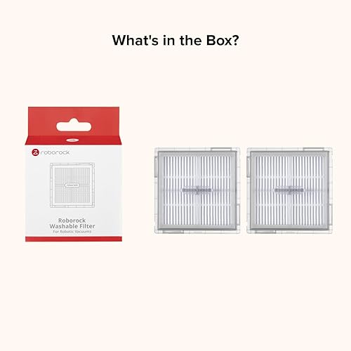 Miniatura 5 de roborock Q10 X5 Robot Aspiradora y Trapeador Combo Negro con 2 Pack Filtro Lavable Reemplazo