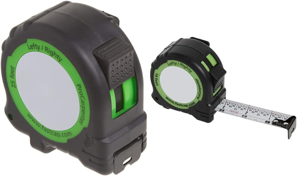 ProCarpenter Standard and Reverse Measuring Tapes Bundle