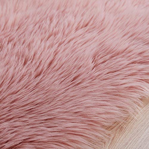 Tapis en peluche rouge de décoration intérieure haut de gamme