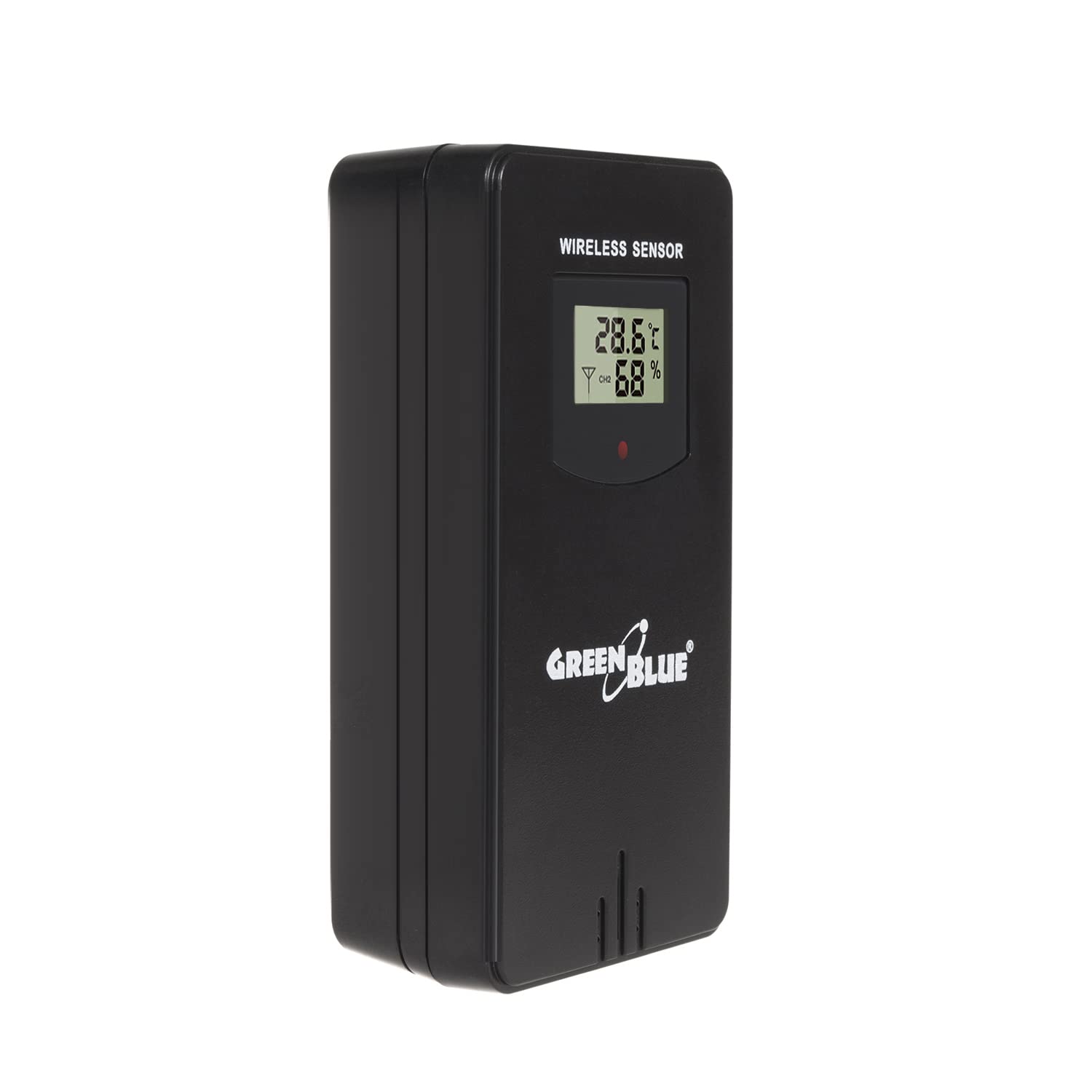 Green Blue GB215 Stazione meteo wireless con Wi-Fi compatibile con TUYA, Sensore esterno Calendario Pevisioni meteo Barometro