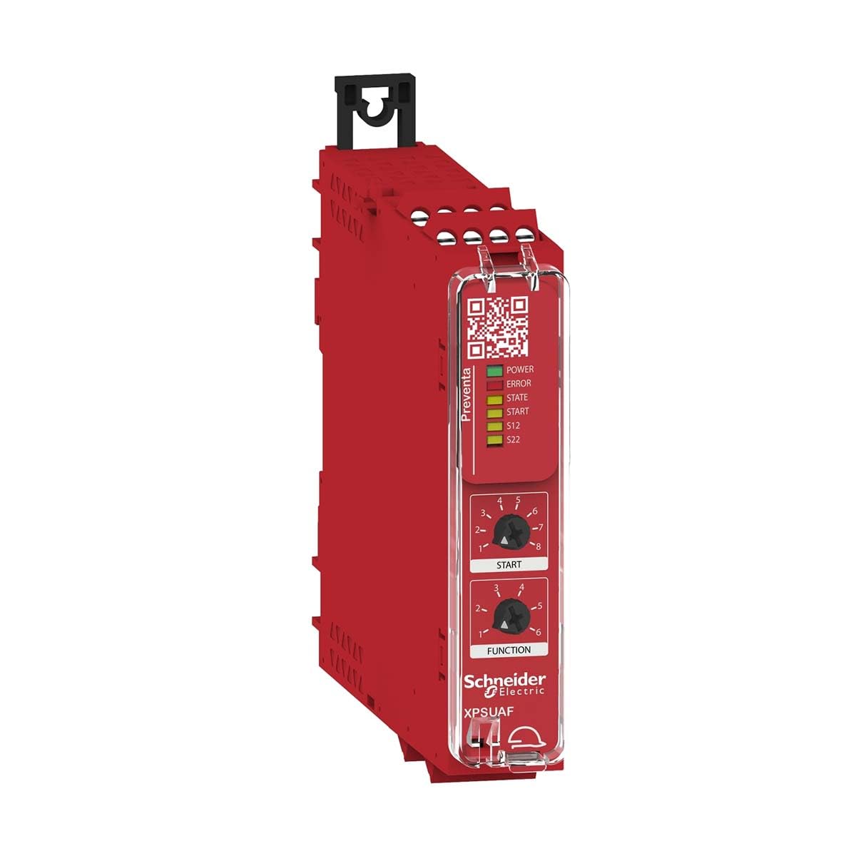 Relais de sécurité XPSUAF13AP Schneider Electric évite les pannes de surveillance électrique 24V