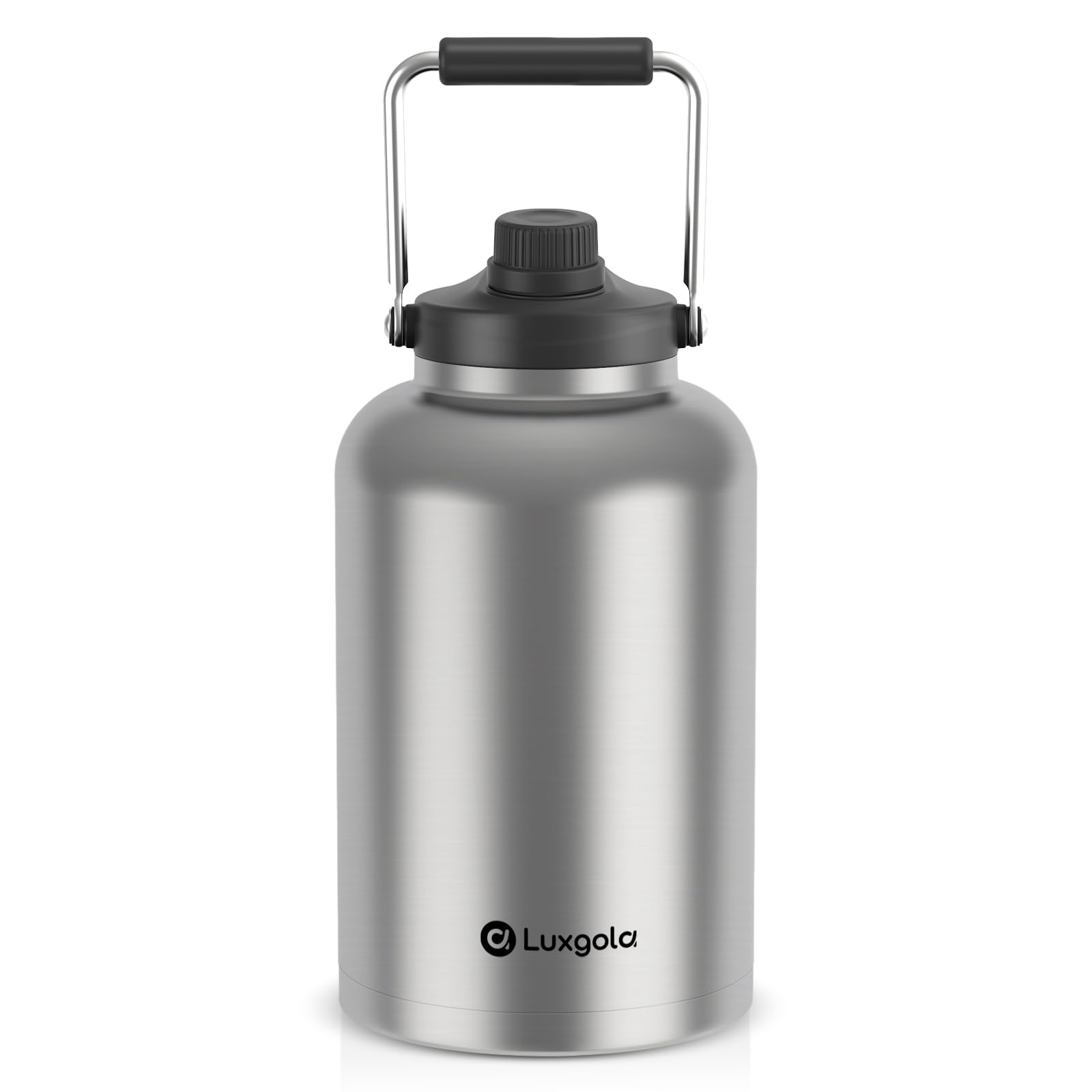 BUZIO 1 Gallon Insulated Drinking Bottle, 128 Oz Stainless Steel Water Jug, Vacuum-Sealed For Hot And Cold Drinks - View #6