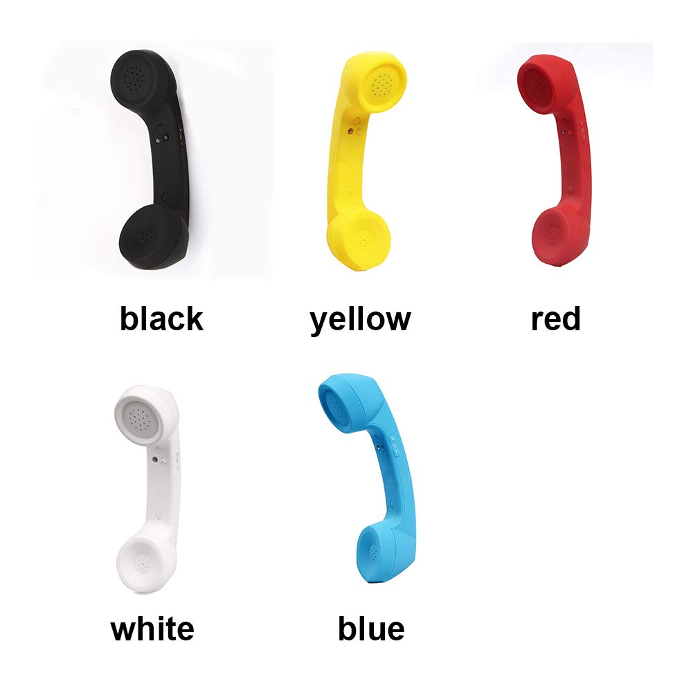 Telephone Handset with USB Rechargeable, ABS Bluetooth Wireless Receivers Anti-Radiation - Image 4