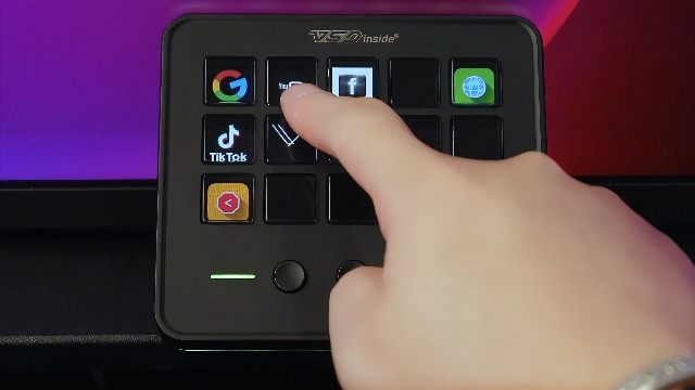 Amazon | VSDinside M18 マクロキーパッドとストリーミングデッキ