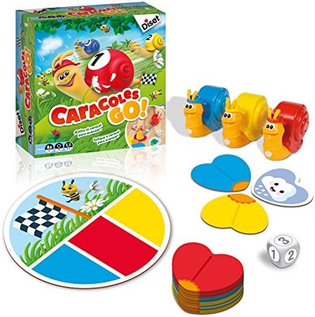 Diset - Caracoles Go, Verde/Azul