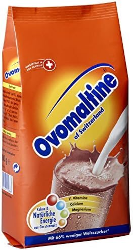 Ovomaltine Cocoa with Malt - 1 BAG - 500 g - by Ovomaltine of Switzerland