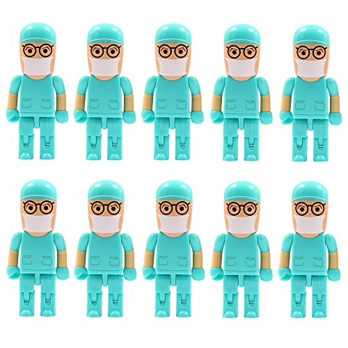 A Plus + 10 sztuk 32 GB pamięć USB 2.0 kształt lekarza pamięć USB zielone