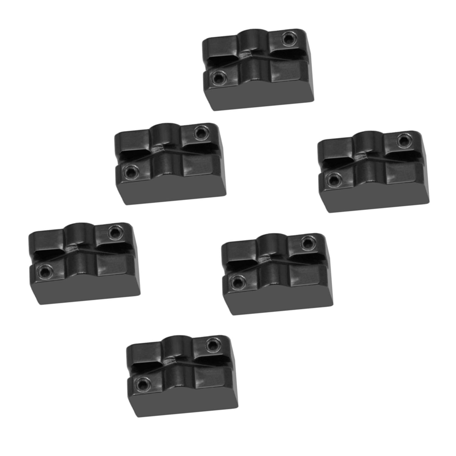 PEXORVA 6 Pieces Guitar Bridge String Saddles Metal Sturdy Replacement Insert Blocks|Musical Instruments & Gear| Guitars & Basses| Parts & Accessories| Guitar Parts| Saddles-image-8